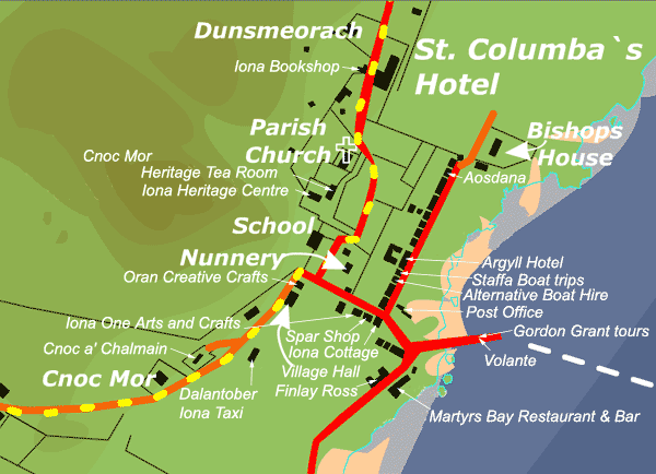 Iona Village Map